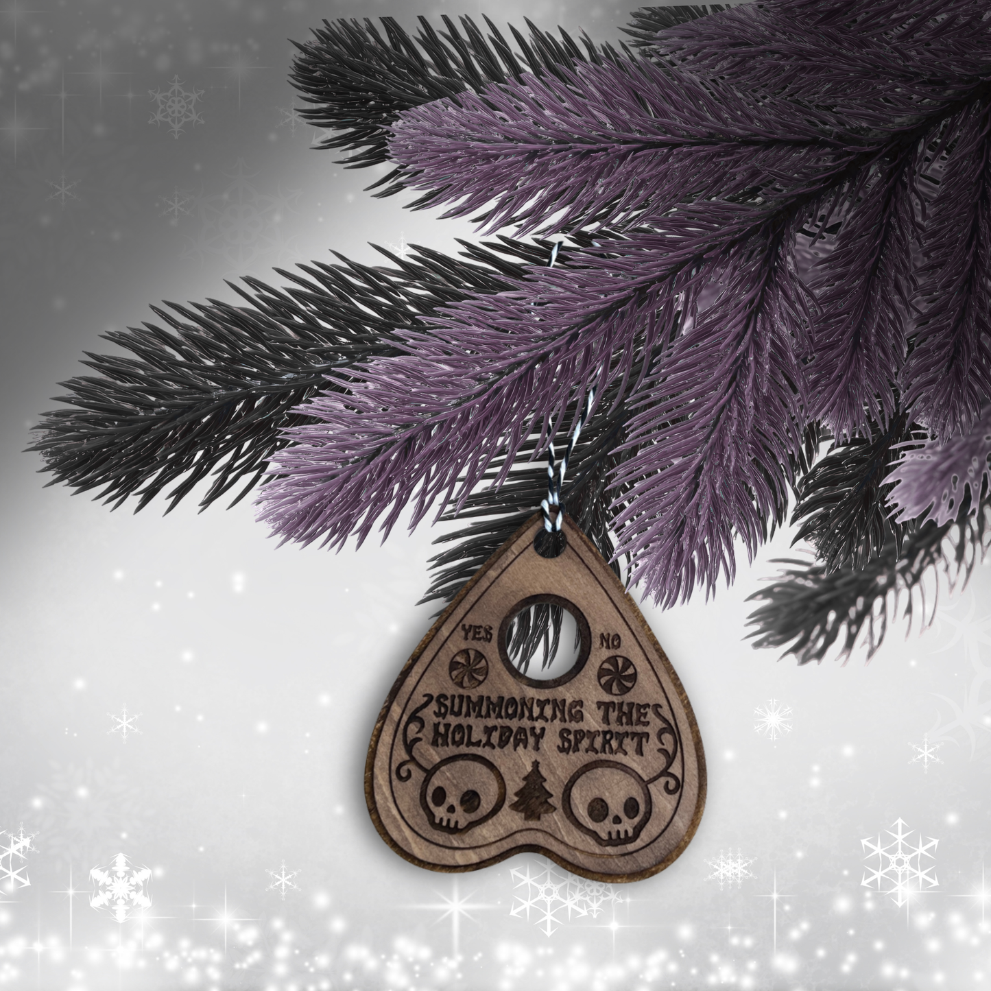 Creepmas Planchette Ornament