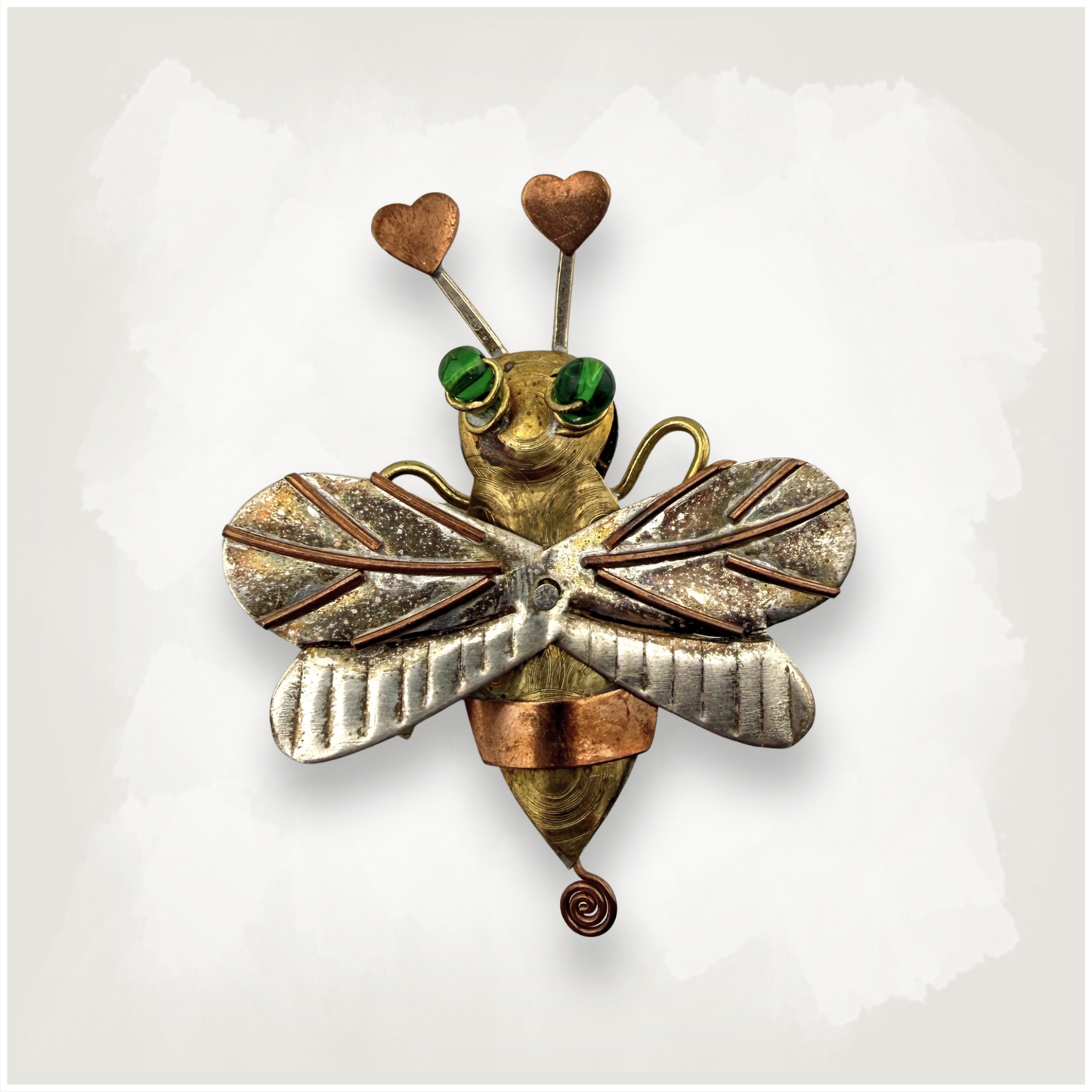Vintage Love Bug Brooch