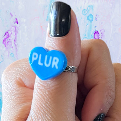 PLUR Rave Ring - Kandi Jewelry