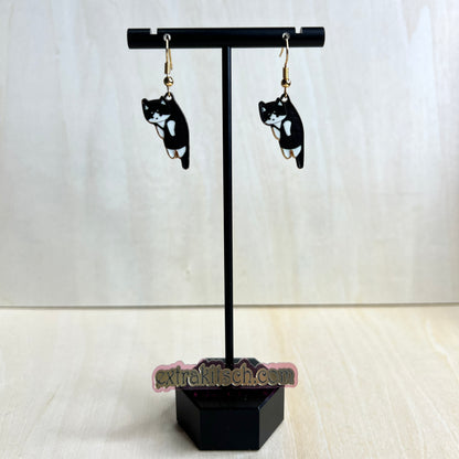 Kitten Charm Earrings