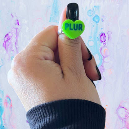 PLUR Rave Ring - Kandi Jewelry