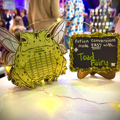 Toad Fairy Recipe Conversion Magnet