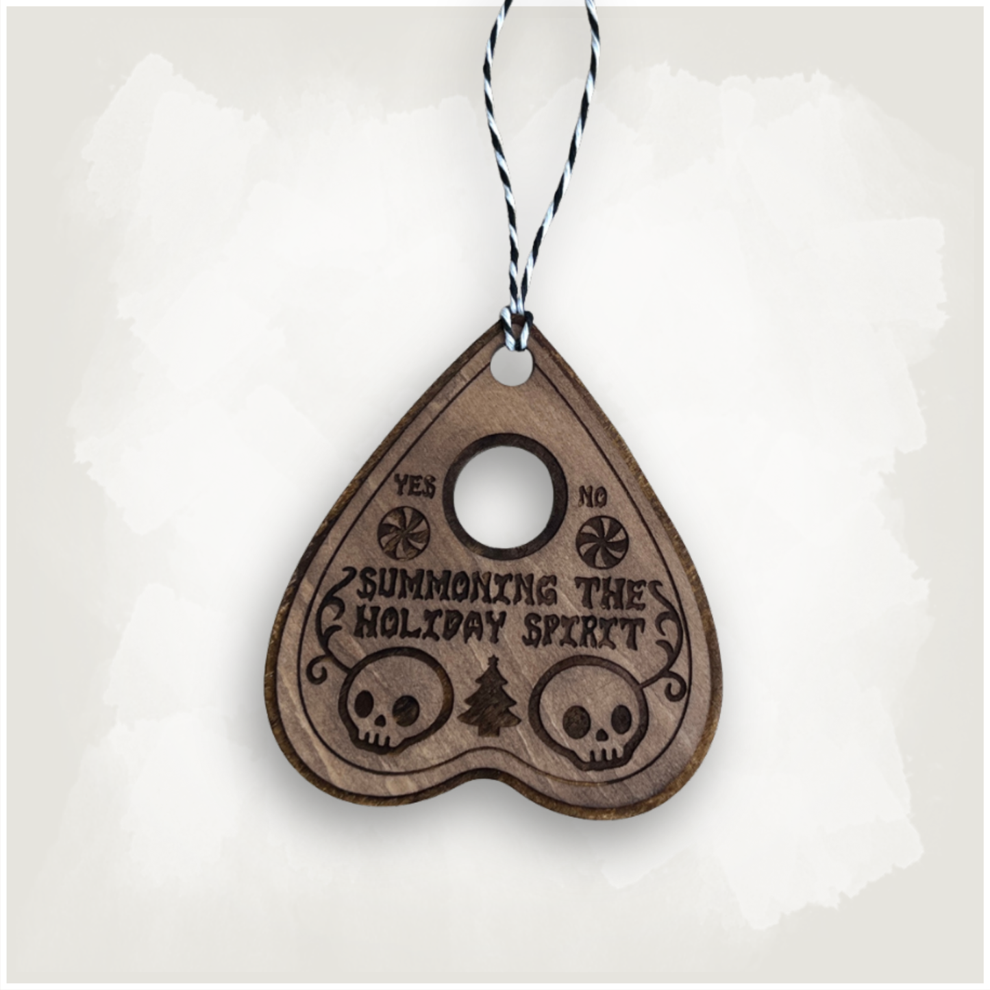 Creepmas Planchette Ornament