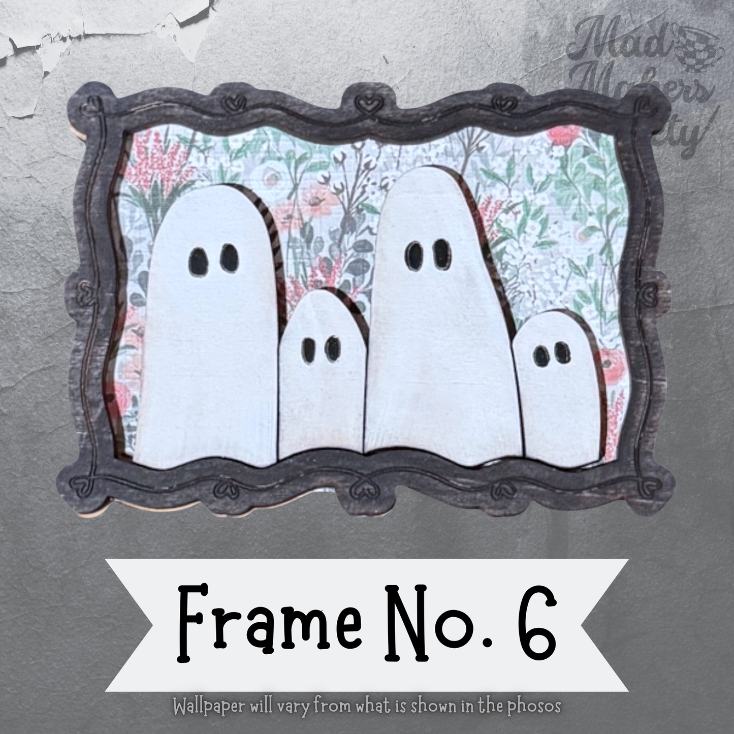 Spooky Ghost Portrait DIY Craft Kit