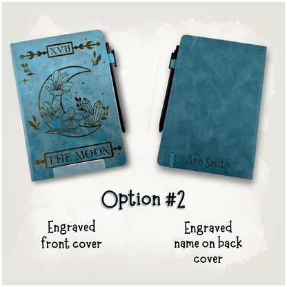 Moon Crystal Tarot Journal