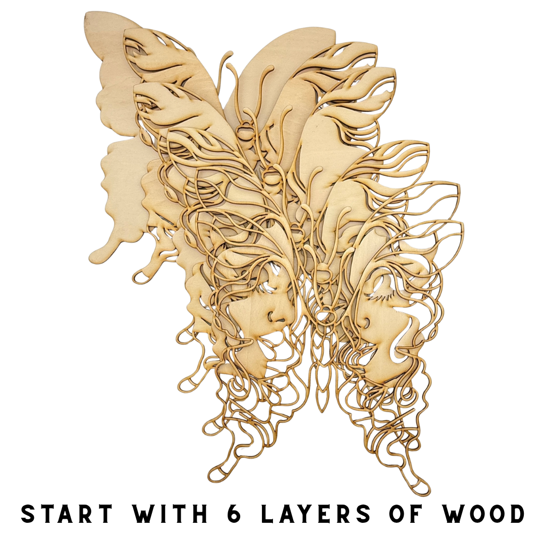 5/16 Butterfly Goddess 3D Art Workshop