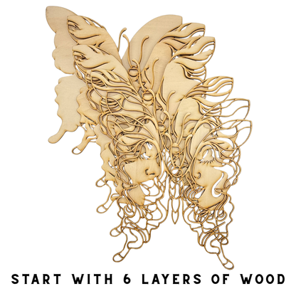5/16 Butterfly Goddess 3D Art Workshop