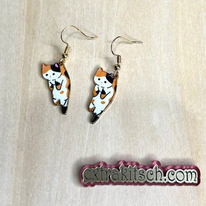 Kitten Charm Earrings