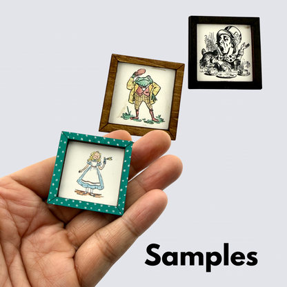 Mini Wood Art Frames