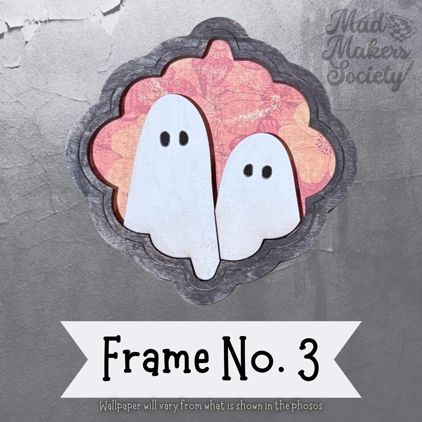 Spooky Ghost Portrait DIY Craft Kit