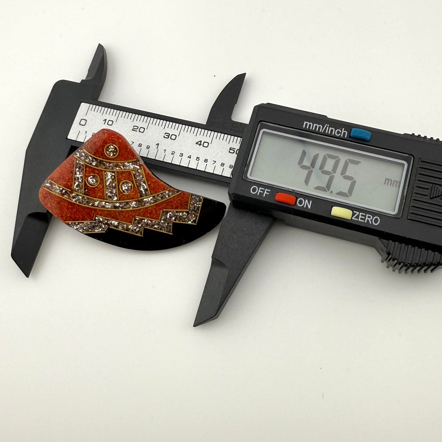 Vintage Art Deco Geometric Statement Earrings