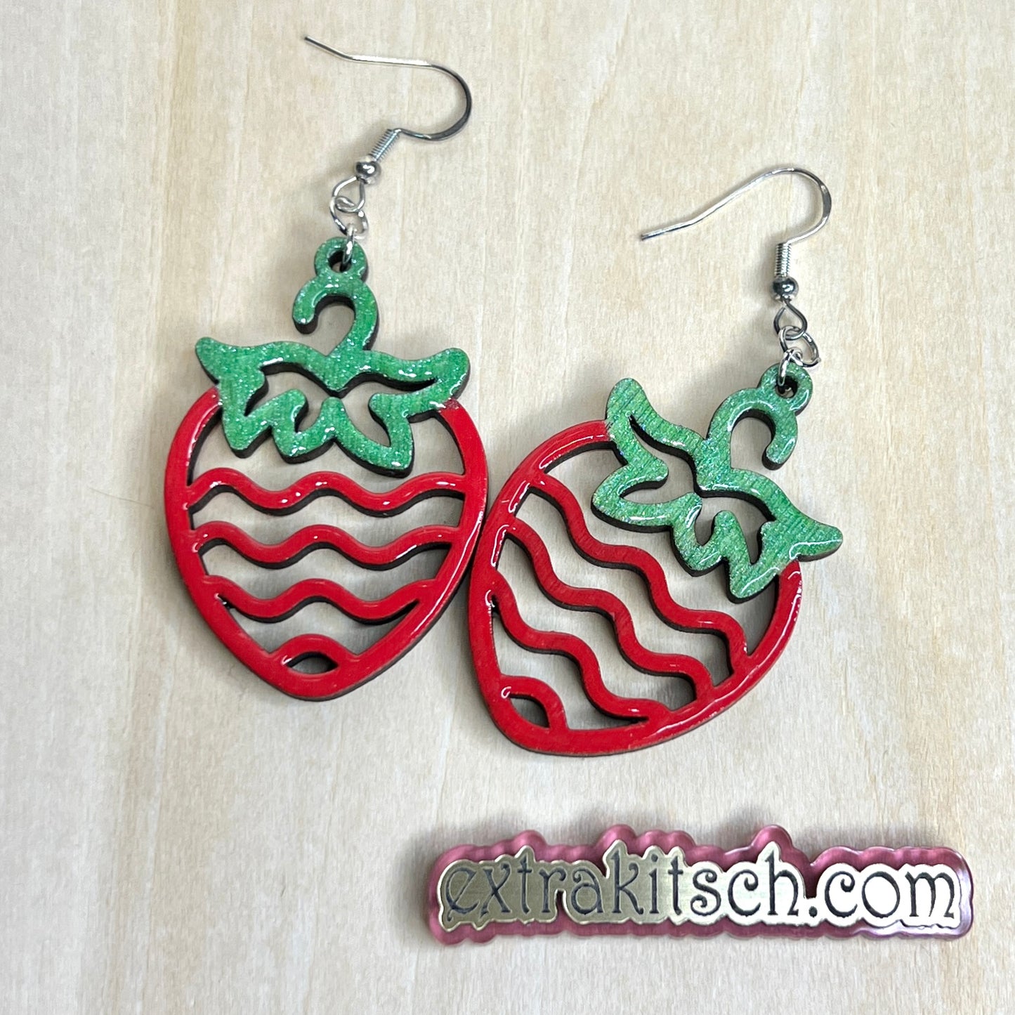 Strawberry Earrings