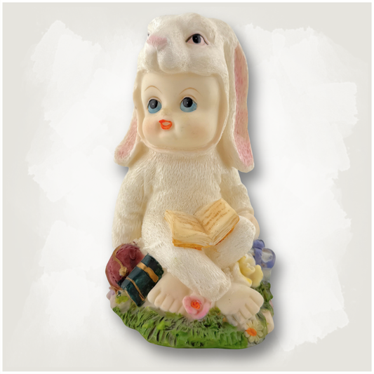 Vintage Bunny Baby Figurine
