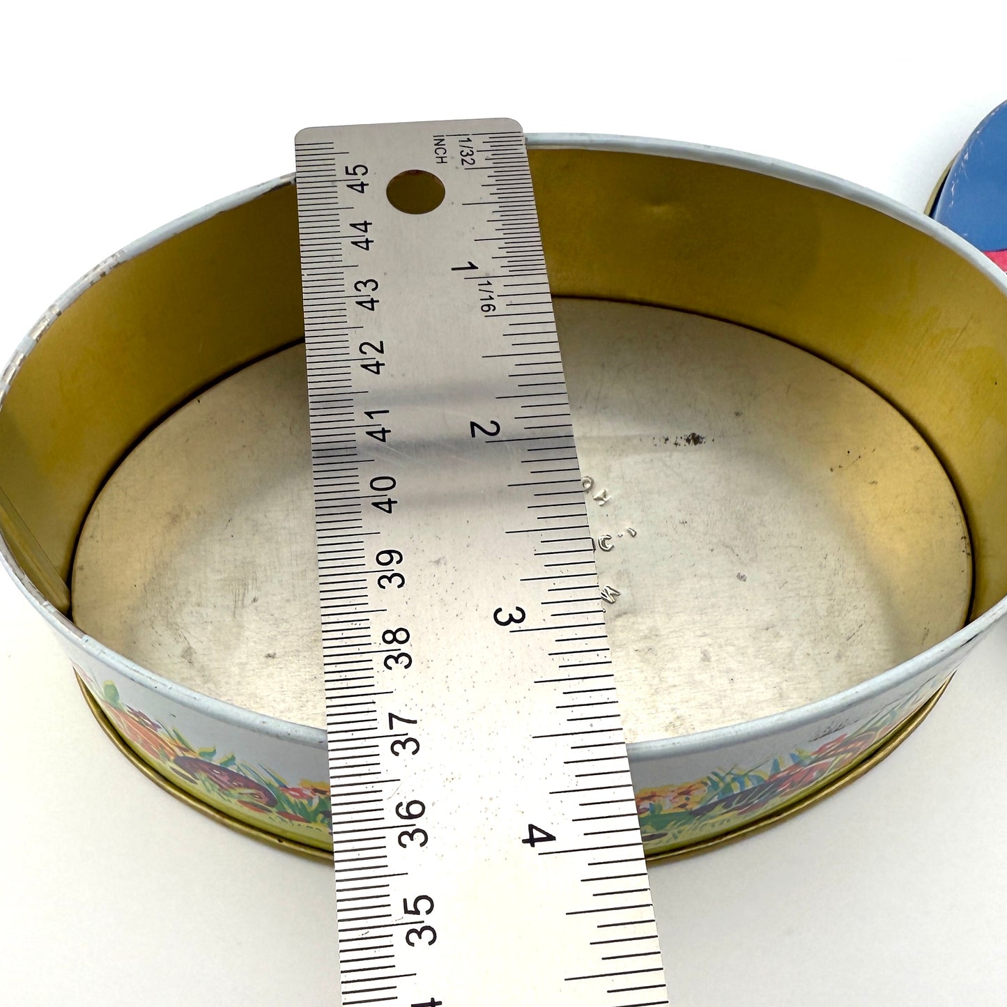 Vintage Easter Bunny Tin