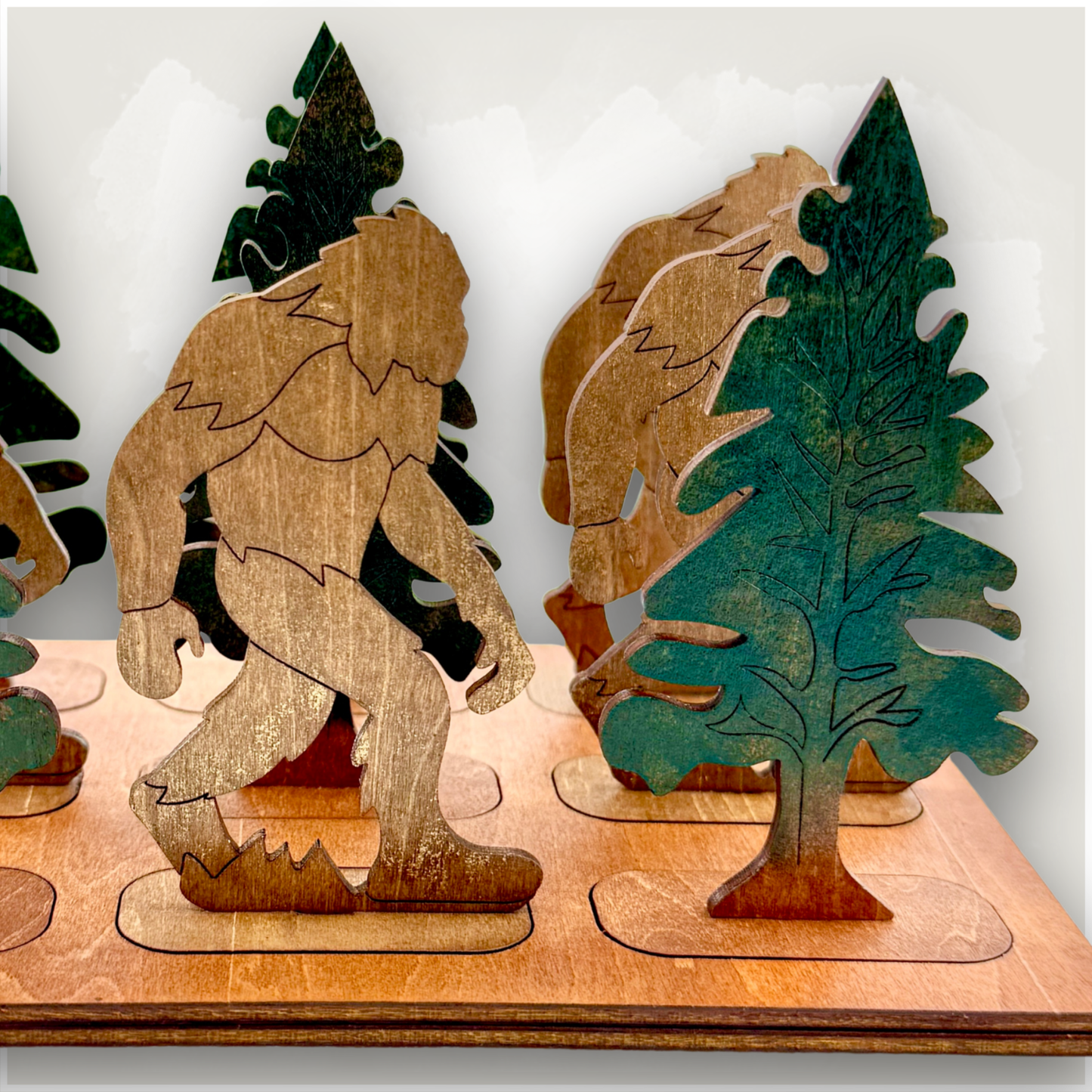 Bigfoot Tic Tac Toe