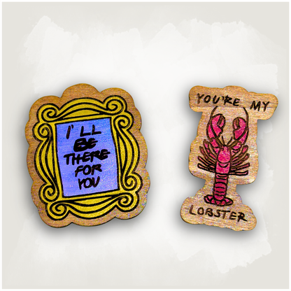 Frame and Lobster Magnet Set