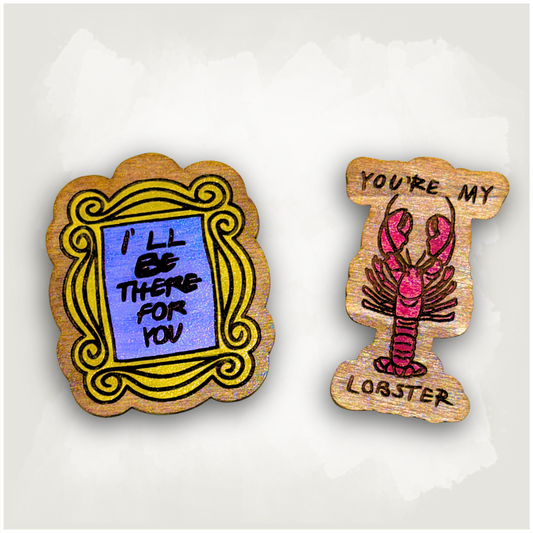 Frame and Lobster Magnet Set