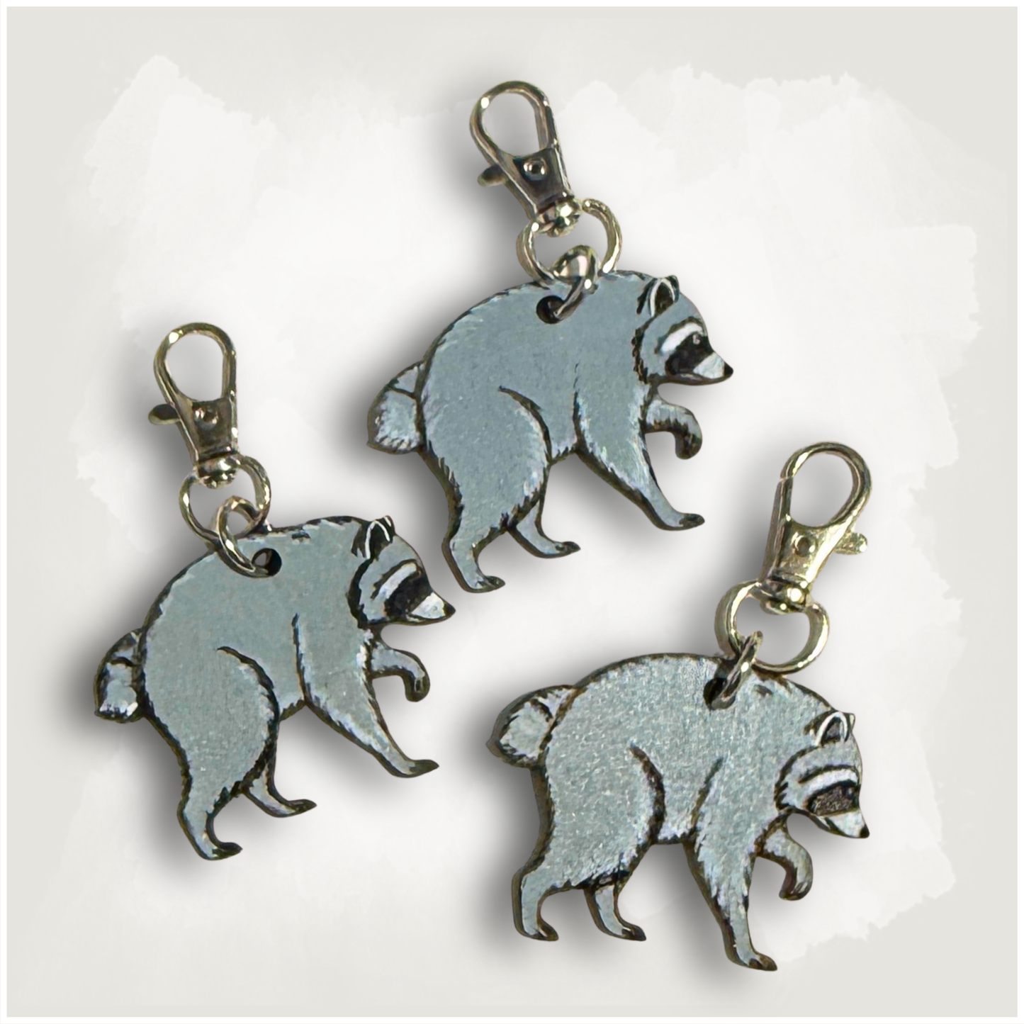 Jimothy the Raccoon Bag Charm