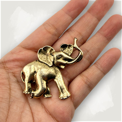 Vintage Lucky Elephant Brooch