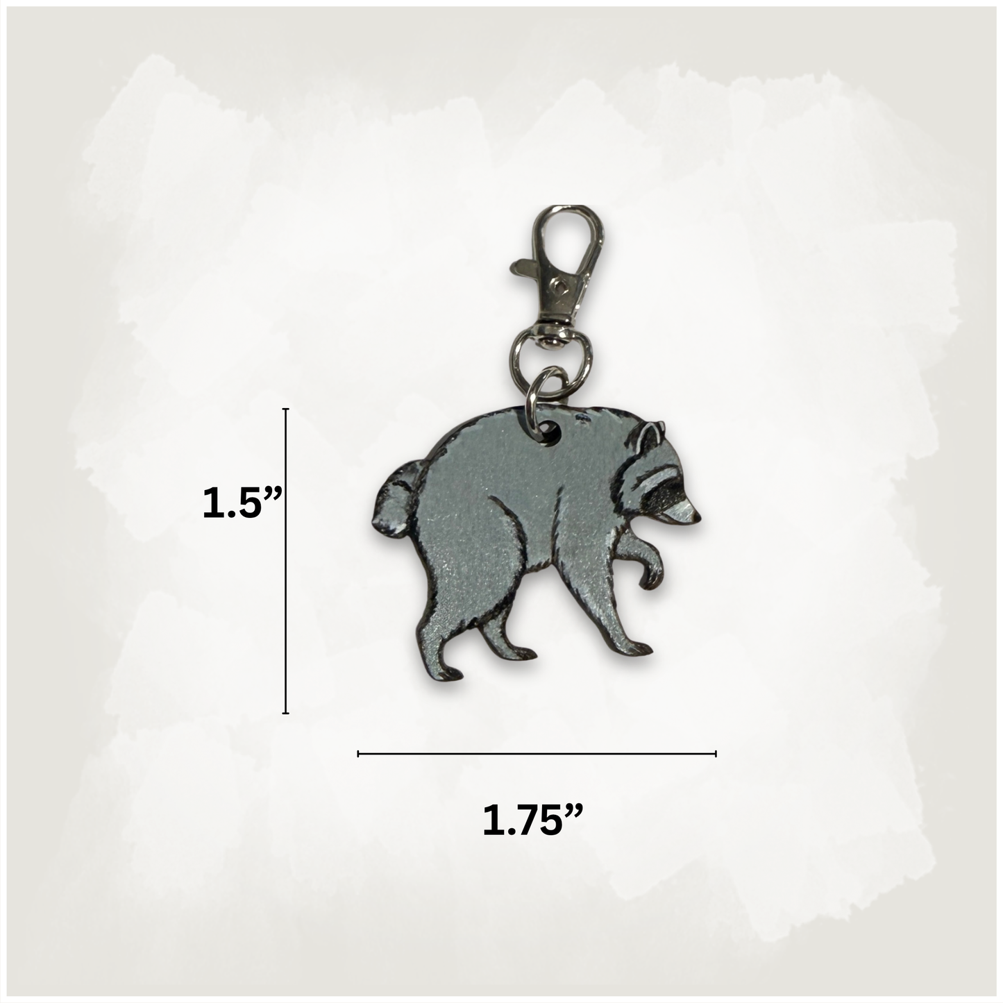 Jimothy the Raccoon Bag Charm