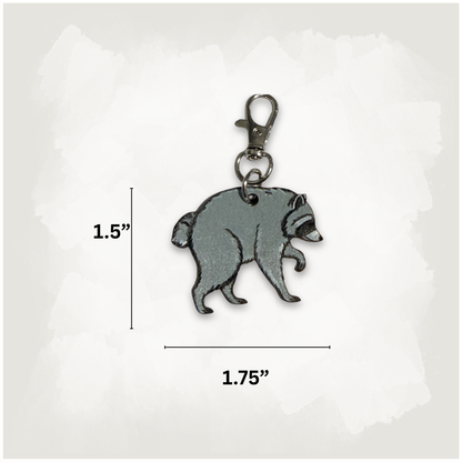 Jimothy the Raccoon Bag Charm