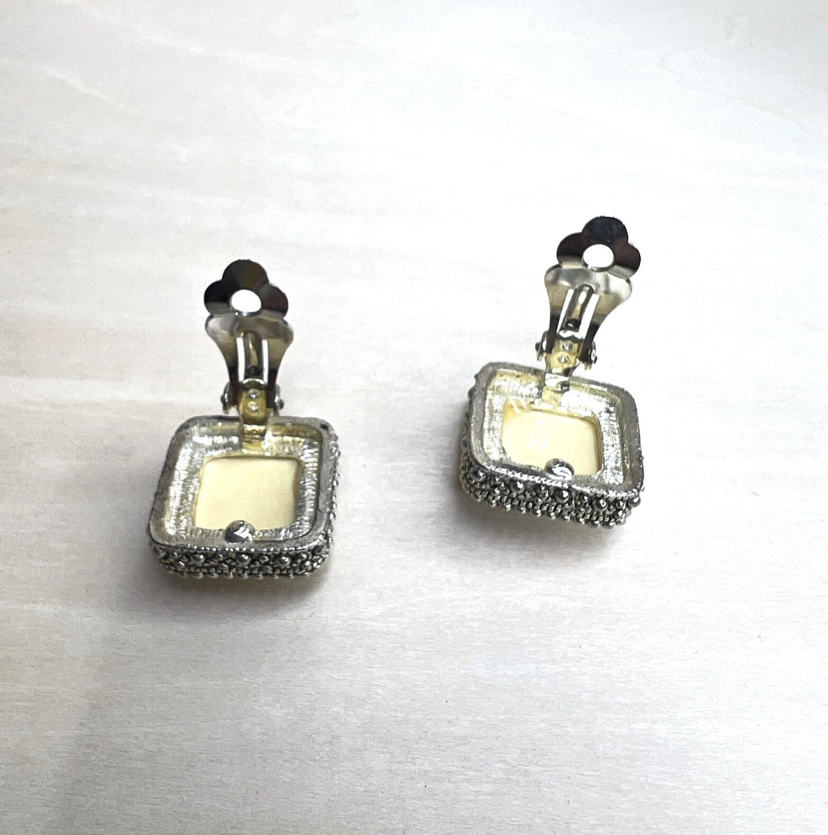 Vintage Lucky Elephant Clip-On Earrings