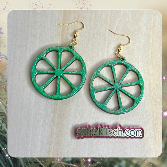 Lime Earrings