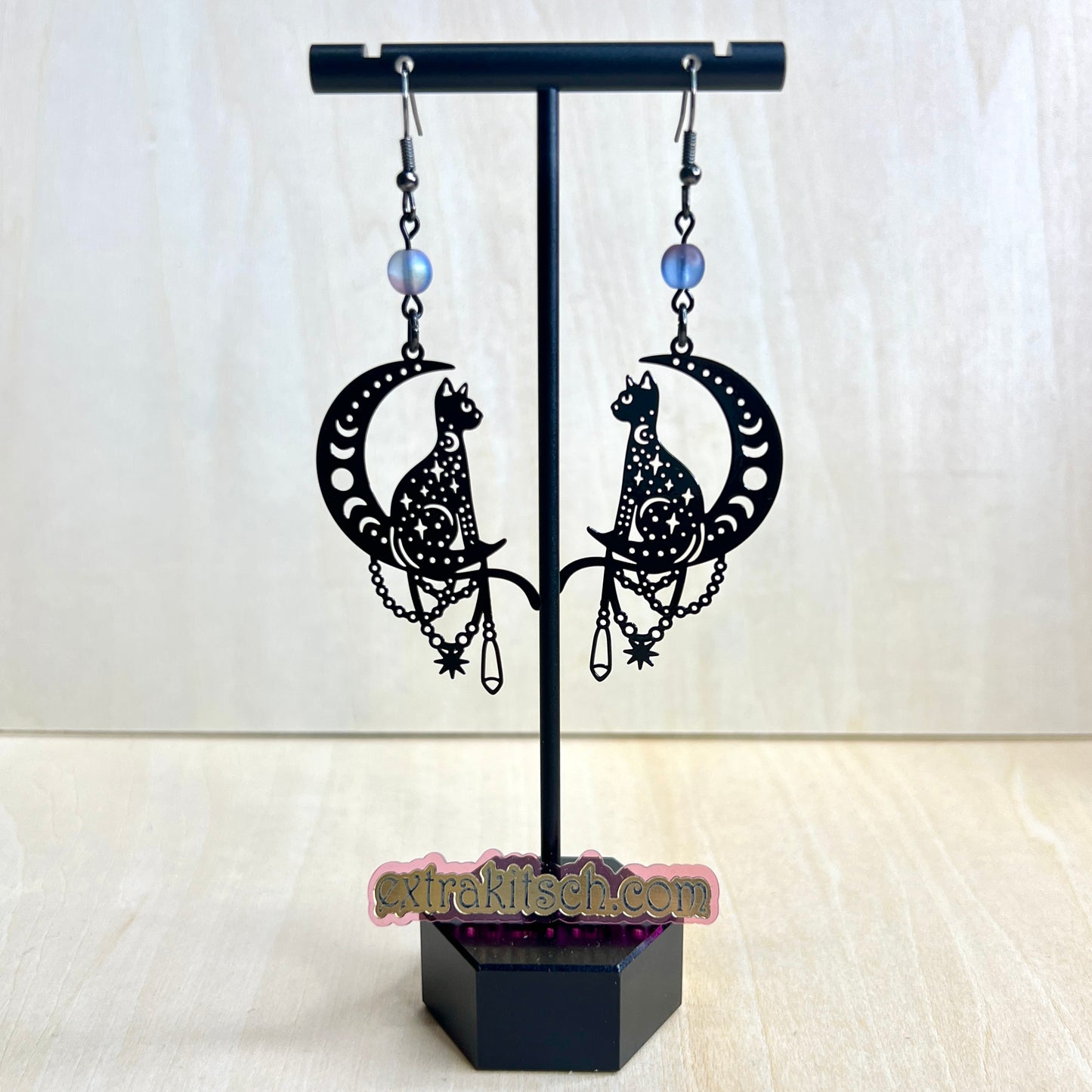 Witchy Cat Earrings