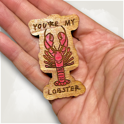 Frame and Lobster Magnet Set