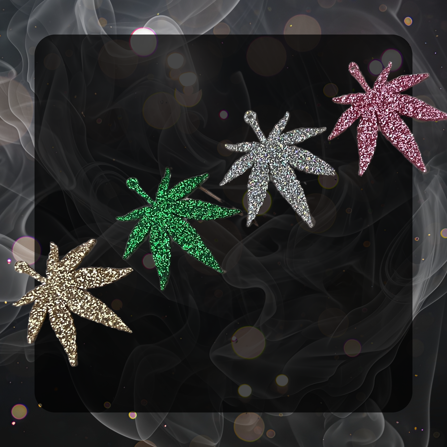 420 Leaf Earrings