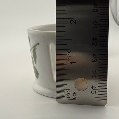 Vintage House of Prill Sunflower Porcelain Stamp Holder