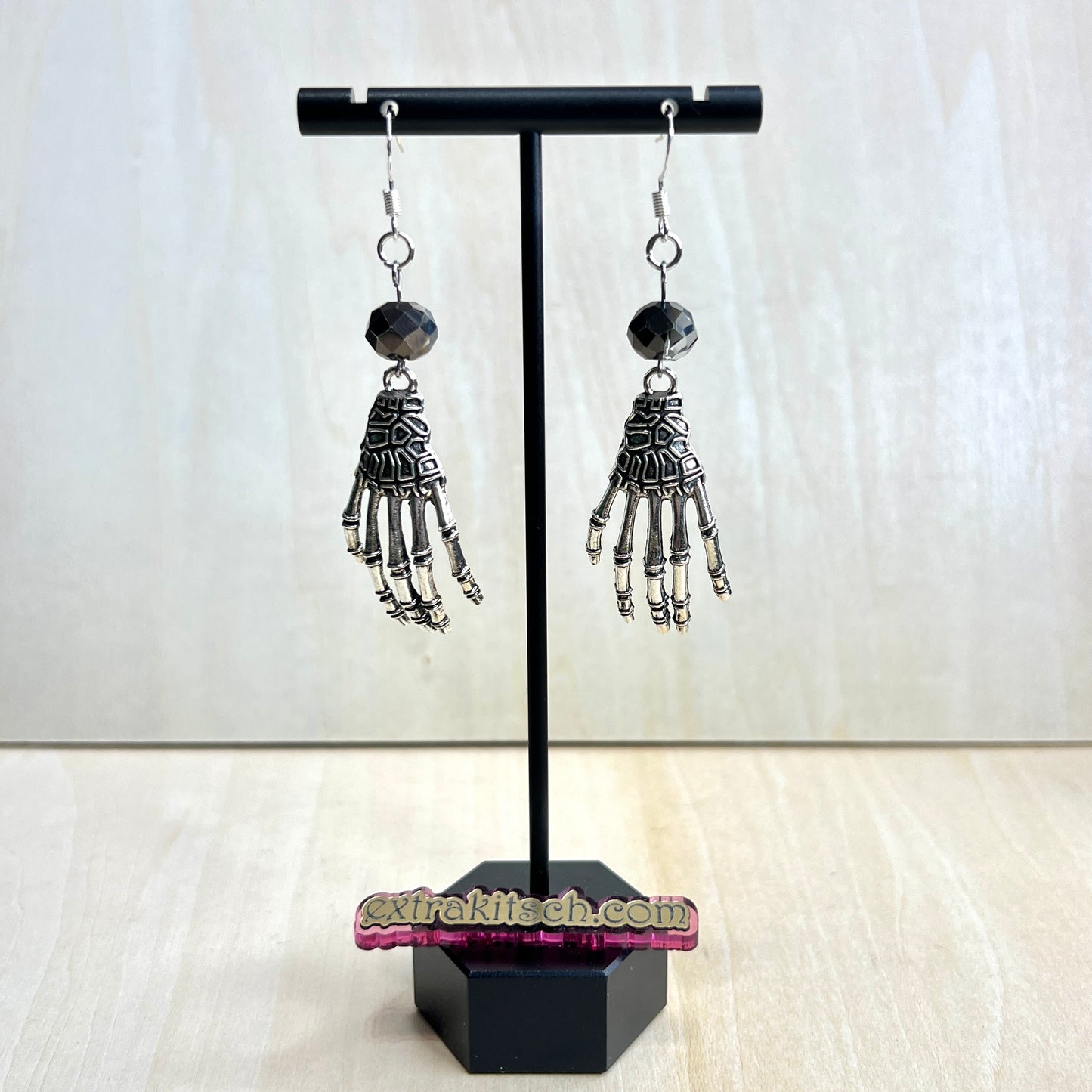 Skeleton Hand Earrings