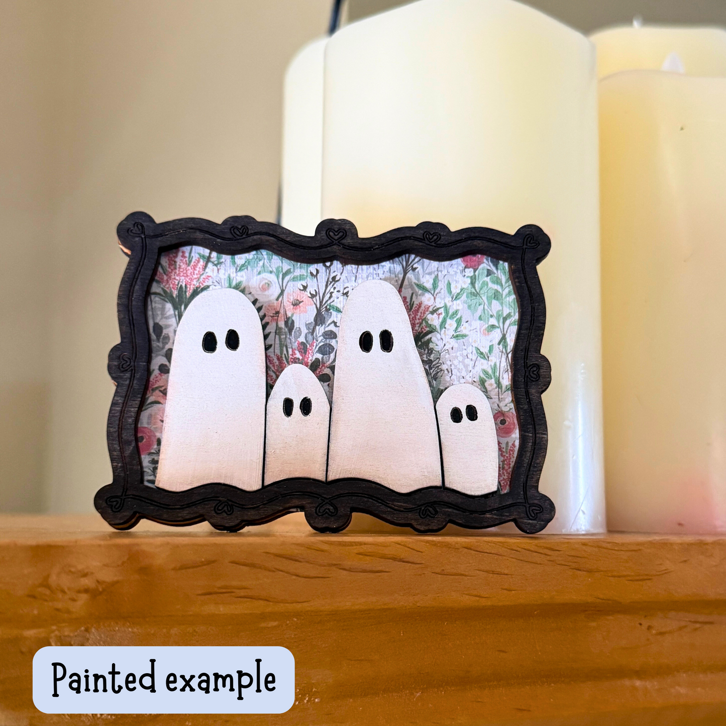 Spooky Ghost Portrait DIY Craft Kit