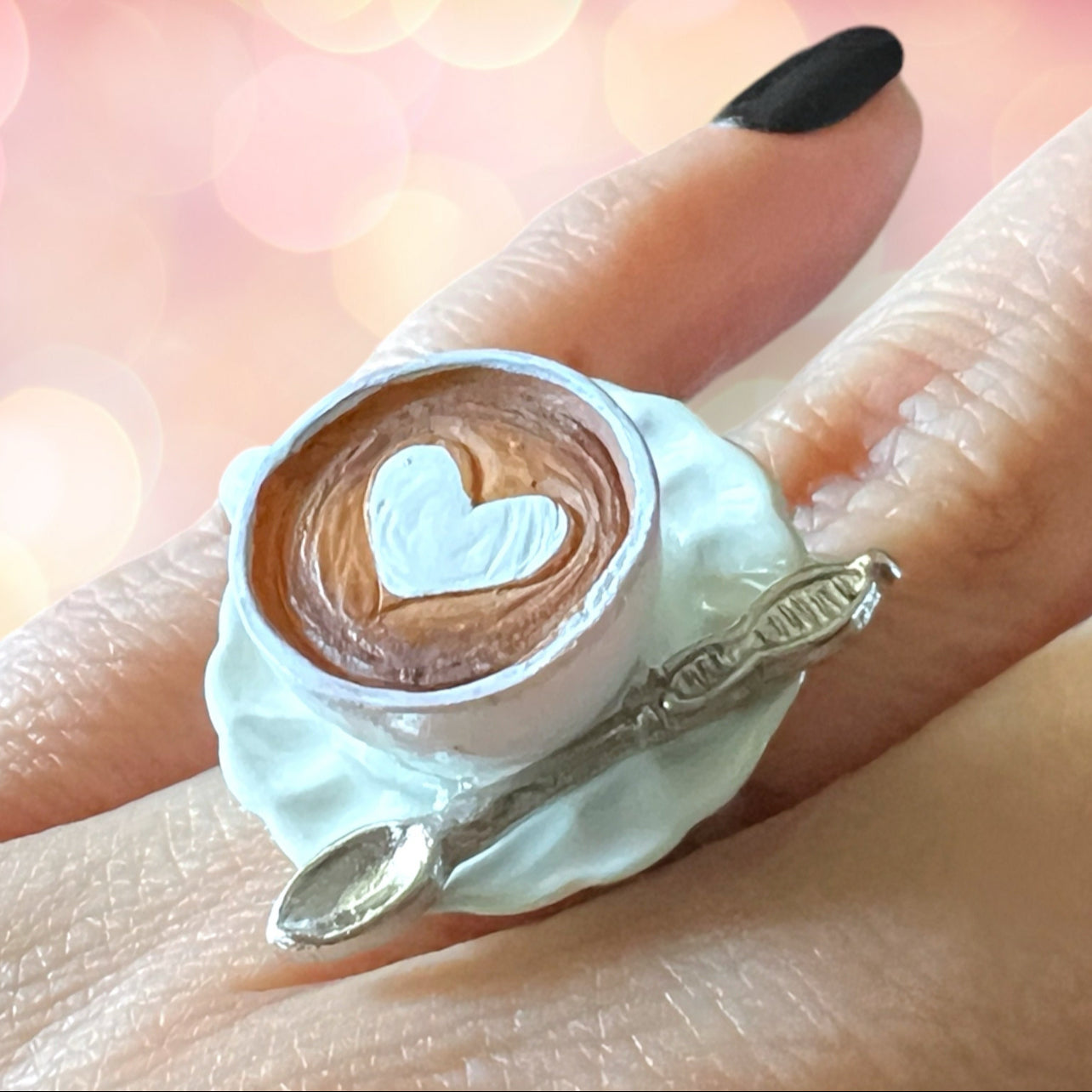 Heart Latte Ring