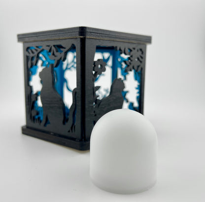 DIY Craft Kit: Cat Tealight Lantern Night Light