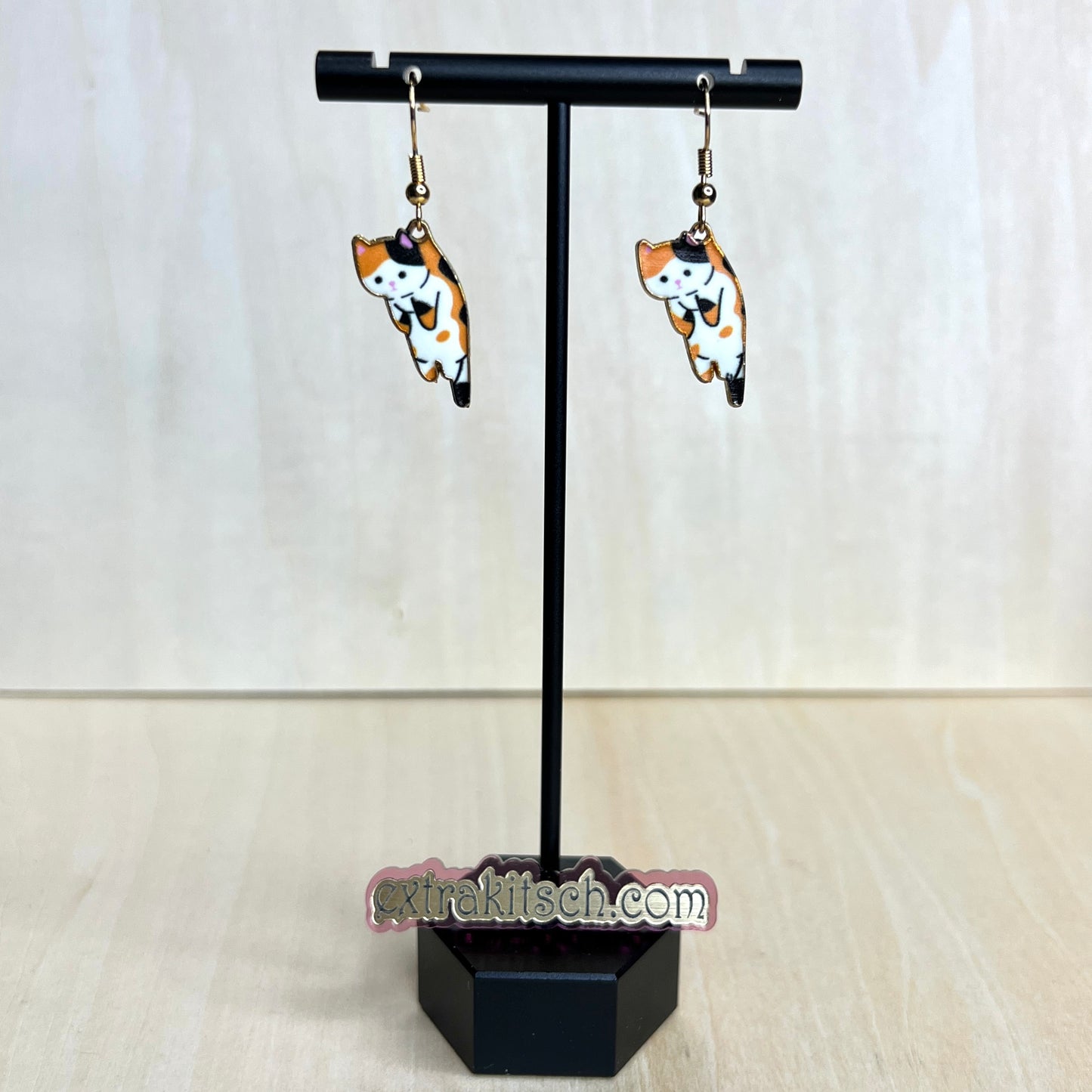 Kitten Charm Earrings