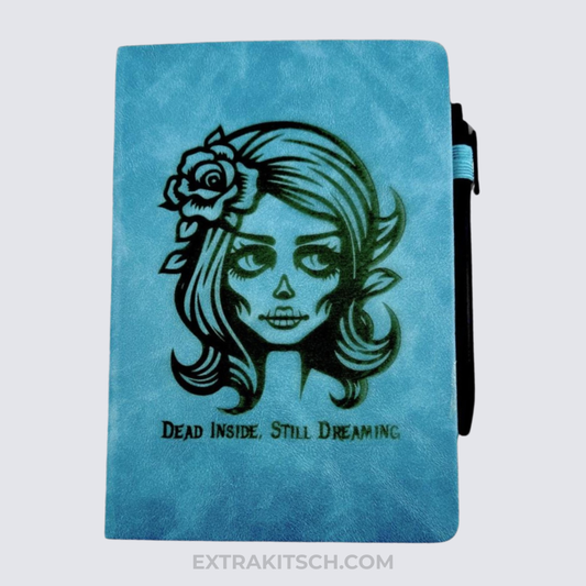 Zombie Girl Engraved Journal