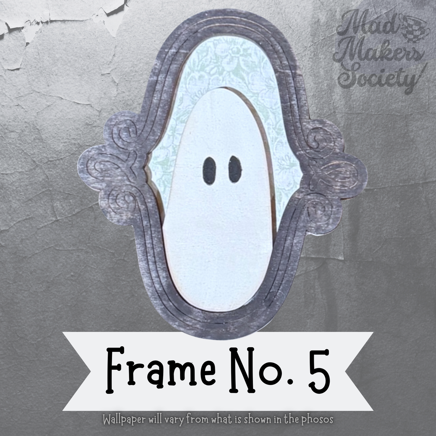 Spooky Ghost Portrait DIY Craft Kit