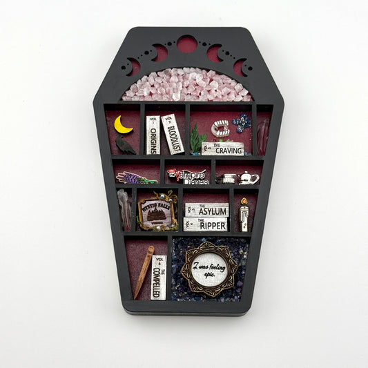 Vampire Miniature Curio Shelf