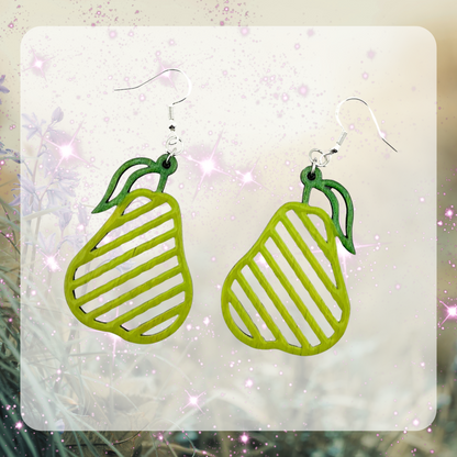 Pear Earrings