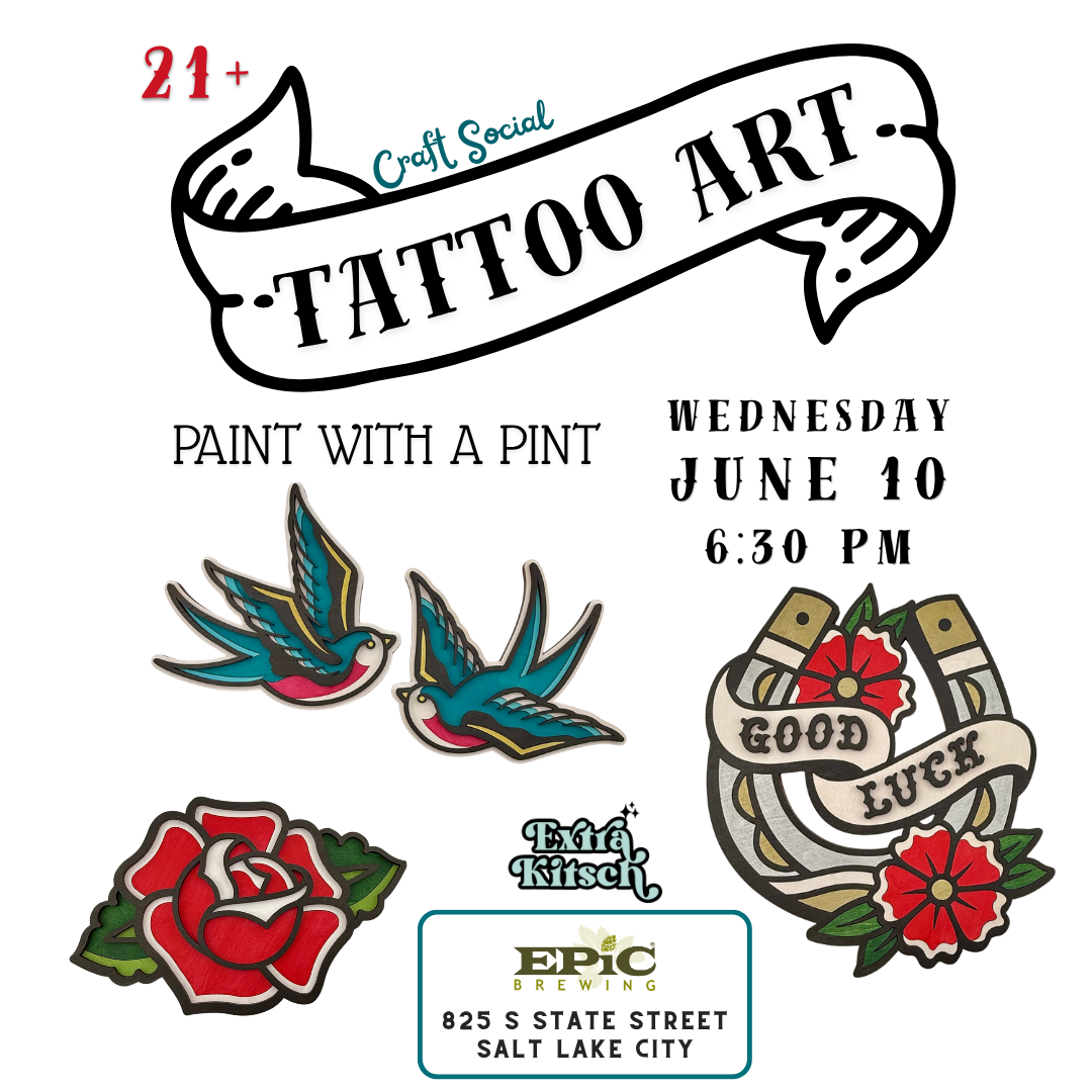 6/10 Tattoo Art Workshop - Postponed