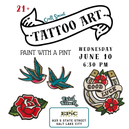 6/10 Tattoo Art Workshop - Postponed