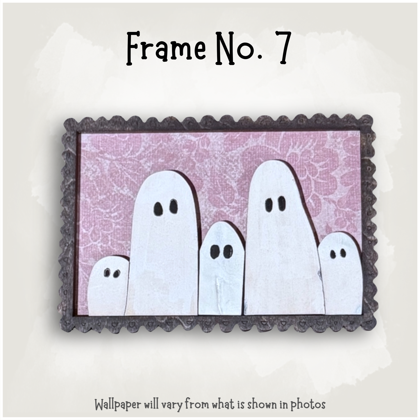 Spooky Ghost Portrait DIY Craft Kit