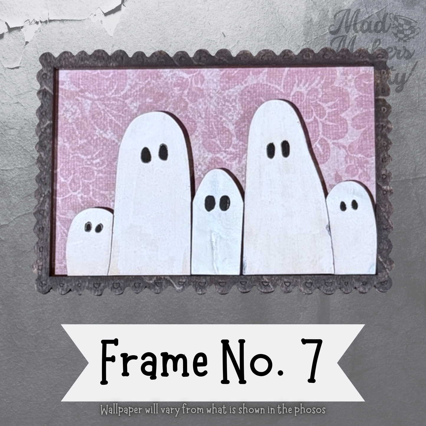 Spooky Ghost Portrait DIY Craft Kit