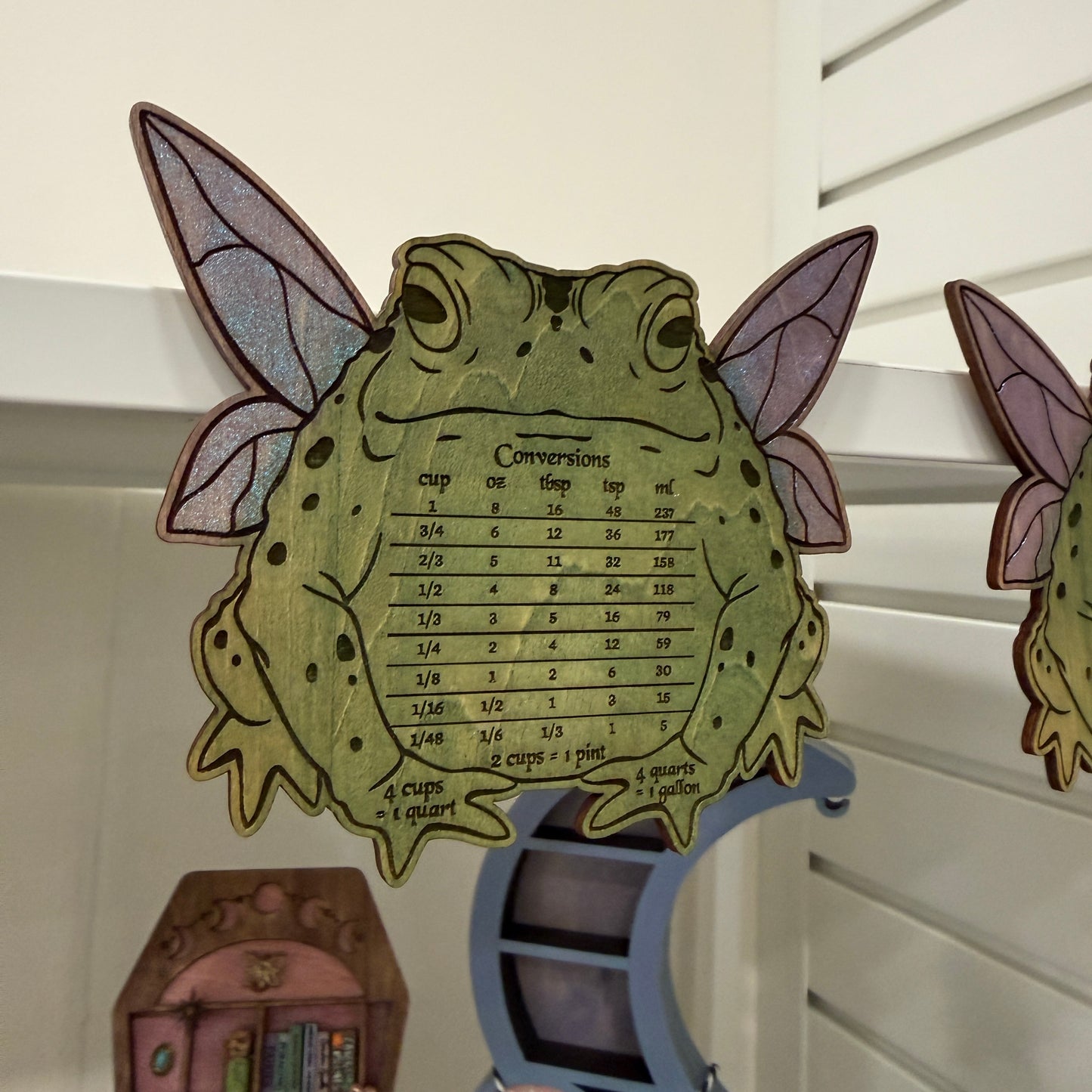 Toad Fairy Recipe Conversion Magnet