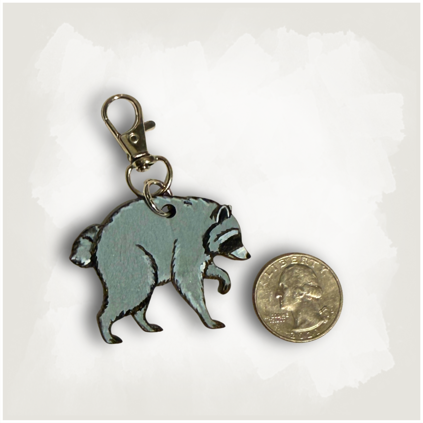 Jimothy the Raccoon Bag Charm
