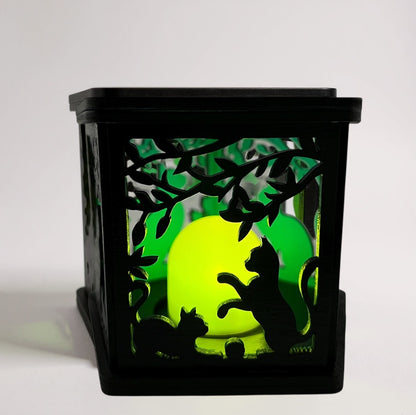 DIY Craft Kit: Cat Tealight Lantern Night Light
