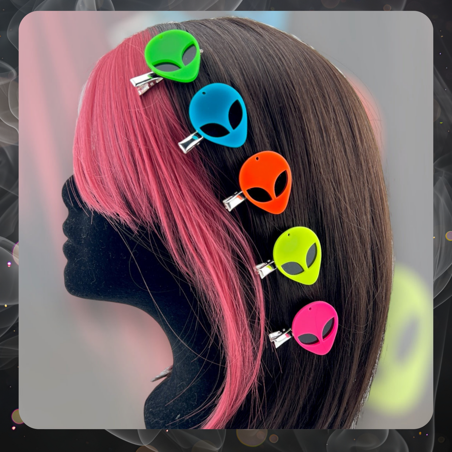 Alien Hair Clips