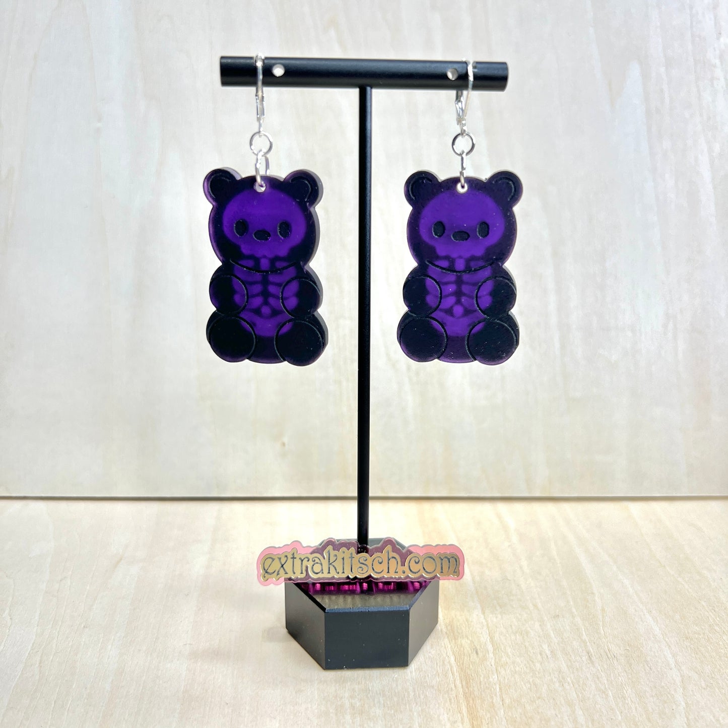 Skele-Bear Earrings