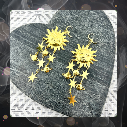 Celestial Sun Earrings